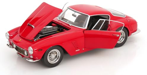 KK-Scale KKDC120291 - Ferrar. 250 GT SWB Passo Corto Red 1961 - Maßstab 1/12 - Modellauto