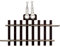 Tillig 82150 - Trenngleis gerade 57 mm