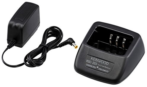 Kenwood Electronics KSC-35S Batterieladegerät für Zuhause, schwarz, Akku-Ladegerät (Lithium-Ionen (Li-Ion), 3 h, 100 mm, 85,7 mm, 40,9 g, Schwarz