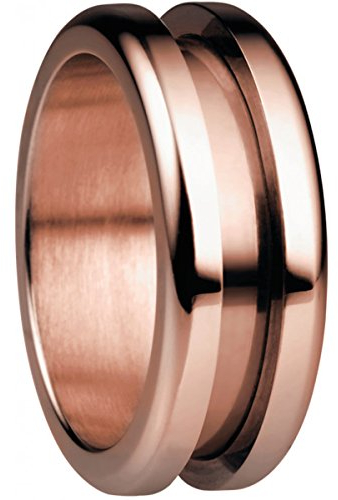 Bering Damen-Ring arctic symphony Außenring Edelstahl teilvergoldet Gr. 54 (17.2) - 520-30-73