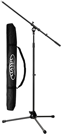Pronomic MS-15 Pro Mikrofonstativ mit Galgen im SET + Classic Cantabile Mikrofonständertasche