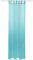 Gardine mit Schlaufen, Transparent Voile 140 x 245cm (Breite x Länge) in türkis - Aqua, Schlaufenschal in vielen weiteren Farben und Größen