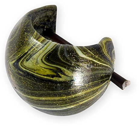 Fly Style Damen Ohrringe Creolen aus Holz - Batik - Natur Damen Schmuck