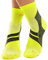 ZaTech Plantarfasziitis Socken, Kompressions Socken, unterstützt Ferse, Knöchel und Fußgewölbe, für bessere Durchblutung, reduziert Fußschwellungen und Schmerzen (Gelb/Schwarz, XL, 43-45)