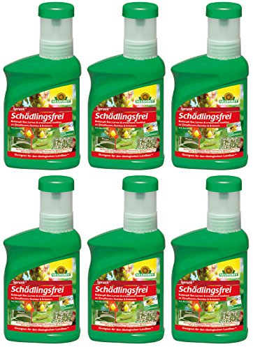 6 x 250 ml Neudorff Spruzit Schädlingsfrei Konzentrat