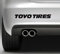 myrockshirt 2X ToyoAufkleber Tires Aufkleber für Auto,Scheibe, Lack,Wand,Wandtattoo aus Hochleistungsfolie für alle glatten Flächen Autoaufkleber Tuning Decal Sticker