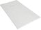 Milano Rasa White Low Profile Rectangular Textured Slate Effect Shower Tray - 1400mm x 900mm