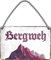 schilderkreis24 Blechschilder Kollektion 18x12cm – Lustige & inspirierende Sprüche zu Bergen, Wandern & Skifahren -Deko & Geschenkideen: (Bergweh)
