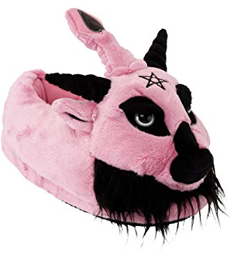 Killstar Hausschuhe Dark Lord Bubblegum Größe 36-39