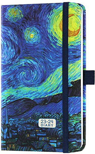 Taschenkalender 2025 2026 - Wochenplaner A6 Terminkalender Planer und Organizer für Schule und Büro, August 2025 bis Juli 2026 Pocket Slim Diary