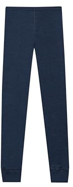 Dilling Kinder Merino Leggings aus 100% Bio Merinowolle Slim Fit Base Layer atmungsaktiv