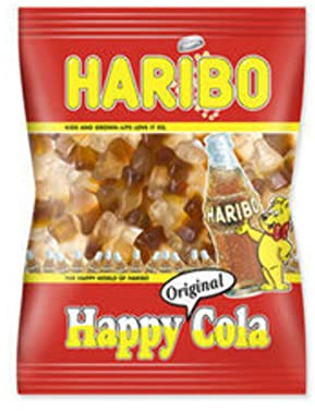 Sußichkeiten Haribo | Fröhliche Cola | Haribo Box | Haribo Großpackung | 20 Pack | 3700 Gram Total