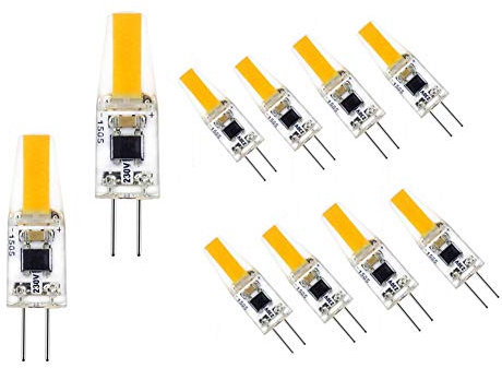 KANKOO Bombilla Nevera Bombillas Led Bombillas Led G4 Bombillas para casa Bombillas de luz de Noche Cuarto de baño Bombilla de luz 10pack