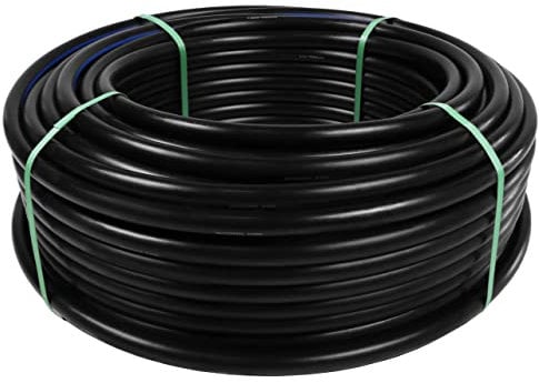 sarcia.eu Tubo de riego/irrigación de PE Negro 25mm PN6 Made IN Poland 1m