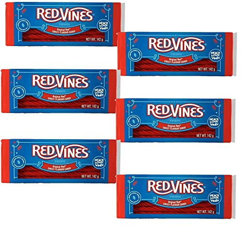 Red Vines Original Red Twists 142g (06 Packs)