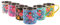 Billy Can - Camping Mug Set - 450ml - Multicolour Pansy - Pack of 6