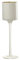 J-Line Photophore sur Pied Milano Verre Blanc/Or Small
