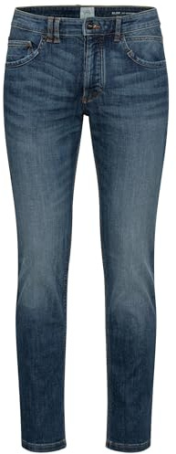 camel active Herren Slim Fit fleXXXactive® Jeans | bequeme Slim Fit Jeans mit Logo-Stick auf einer der Gesäßtaschen als 5-Pocket Hose