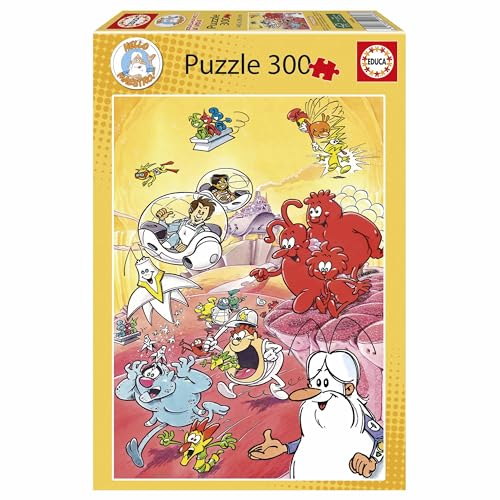 Educa - KinderPuzzle mit 300 Teile | Einmal das Leben einmal. Maßnahme: 40 x 28 cm. Empfohlen für Kinder ab 6 Jahre (19648)