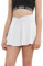Haloumoning Mädchen Tennisrock mit Taschen Innenhose Tanzrock Golf Skorts Plissierte Sportrock Kinder Hohe Taile Sommerrock Minirock,Weiß,10-12 Jahre