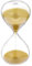 SuLiao Sanduhr, Gold Sanduhr 5 Minuten Groß, Sanduhr 5 Minuten, Hourglass Sand Time, Glas Sandglas für Kinder, Klassenzimmer, Zuhause, Schreibtisch, Bürodekoration