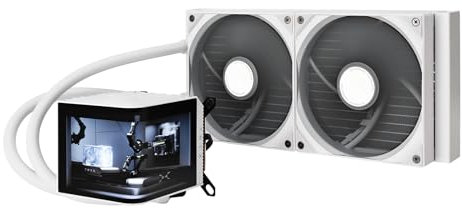 TRYX PANORAMA Komplett-Wasserk?hlung - 280 mm wei? - AMD Sockel AM4 (Ryzen) - AMD Sockel AM5 (Ryzen Zen4) (L-P280N-DS2M-G0W)