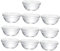 Cabilock Lot De 10 Petites Coupes À Dessert En Verre Bols À Salade Empilables Pour Collations