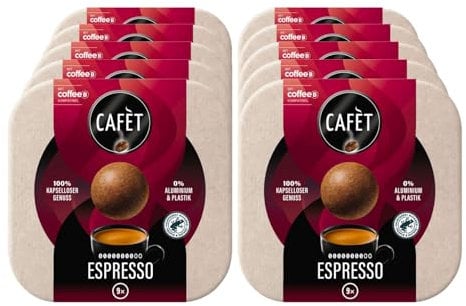 Cafet ESPRESSO für CoffeeB 9 Coffee Balls 51g, 10er Pack