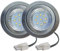 ruehalf Paquete de 2 Luces extractoras de Humo for Cocina, 1,5 W, 230V, 68mm, luz for Campana Extractora, lámpara for Campana extractora de Humo, luz Blanca de 6000K