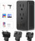 2000W 220V to 110V Voltage Converter US to Europe Travel Adapter Universal International Travel Adapter with 2 USB A and 2 USB C Adapters