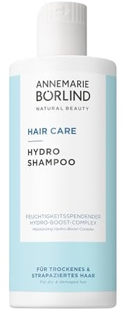 ANNEMARIE BÖRLIND HAIR CARE Hydro Shampoo 250 ml Für Trockenes Haar | Feuchtigkeitsspendendes Shampoo, Langanhaltend Hydratisierend, Sanfte Reinigung, Geschmeidigkeit & Kämmbarkeit, Glanz