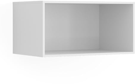 Vicco Schrankaufsatz Elmo, Weiß, 80 x 40 cm