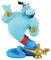 Bullyland 12472 - Spielfigur Flaschengeist Dschinni aus Walt Disney Aladdin, ca. 7,5 cm, detailgetreu, ideal als kleines Geschenk für Kinder ab 3 Jahren