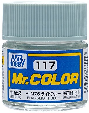 C-117 Mr Colour - RLM76Light Blue Semi Gloss 10ml