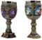 Painted Dragon Goblet
