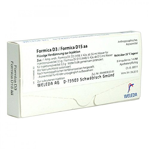 Formica D3 / Formica D15 aa Ampullen 8X1 ml