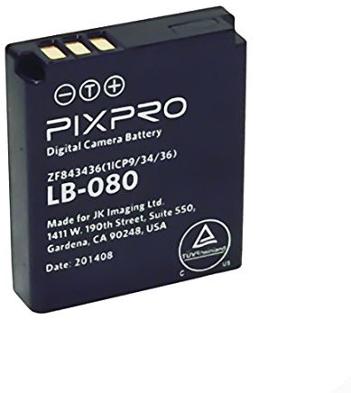 KODAK Batterie LB-080 pour Camera Kodak Pixpro SP1, SP360, SP360 4K, 4KVR360
