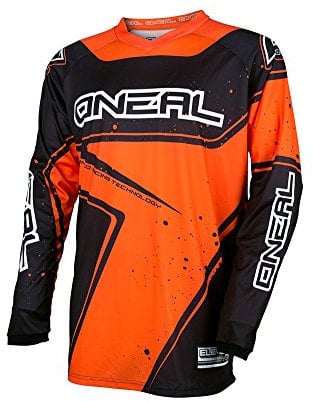 O'NEAL Element Racewear Jersey (Schwarz/Orange, Größe S)