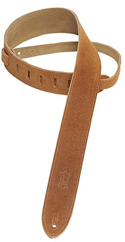 Levy's Leathers Simply Suede Series Gitarrengurt aus Wildleder | Breite 5 cm | Honigfarben | (MS12-HNY)