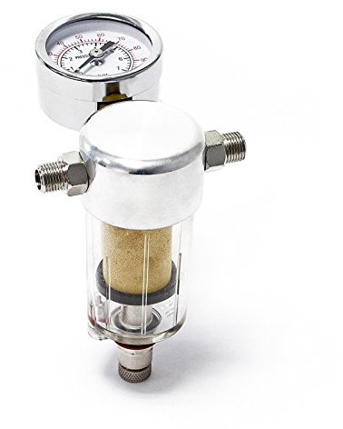 Compresseur Aérographe Mini Filtre à air Séparateur d’Eau Manomètre 9,51mm Airbrush