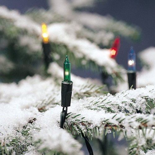 Konstsmide 120er Mini-Lichterkette außen bunt 8 Funktionen 2014-500