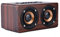 Veemoo De Madera Inalámbrico Bluetooth Altavoz Portátil Estéreo Altavoces 10W 8 Horas de Juego con Mic Apoyo Tarjeta del TF Manos Libres AUX para iPhone iPod iPad Samsung LG HTC PC MP3