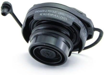 Porsche Original Tankdeckel für Cayenne (2003-2006, 2008-2010), Schwarz, Metall, Drehverschluss, Geländewagen