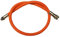 METALSUB BCD Flechtschlauch, Orange (25 cm (10 Zoll))