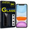 annaPrime® 1 Film Vitre Verre Trempé de Protection d'écran pour Apple iPhone 11 6.1 A2221 A2111 A2223 - Transparent