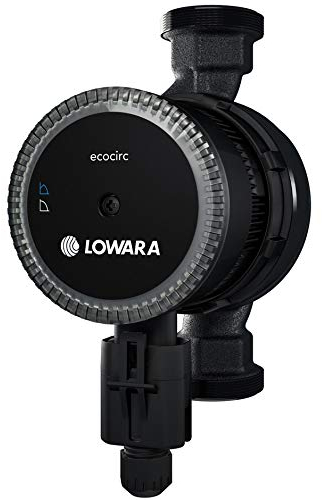 Nassläuferpumpe Lowara Hocheffizienzpumpe 25-60 180 Heizungspumpe Umwälzpumpe Klasse A Pumpe Warmwasser Heizung ecocirc Basic