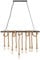 invicta INTERIOR Maritime Hängeleuchte SEVEN SEAS II 120cm Seil Lampe mit 10 Leuchten Taulampe Pendelleuchte Hängelampe