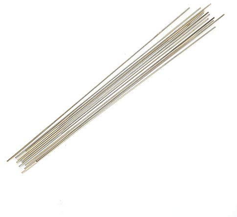 Jewelry Saw Blade, 12Pcs Tungsten Steel Jewelry Cutting Blade, Spiral Teeth Saw Cutting Blades for Metal Jewelry Wax Engraving, Portable Jewelry Making Tool(1#)