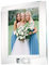 DONOUCLS Cadre photo en cristal de 12,7 x 17,8 cm avec boîte cadeau pour la maison, les cadeaux de mariage