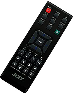ACER Telecomando VZ.JCQ00.001, E-26011 per DNX1120, FNX1102, FSV1101, FWX1103, P1120, P1220, P1320W, P1500, Q1P1301, QNX1038, QNX1108, QSV1032, QSV1107, QWX1037, X111, X1111, X111P, X1120H, X1140, X11